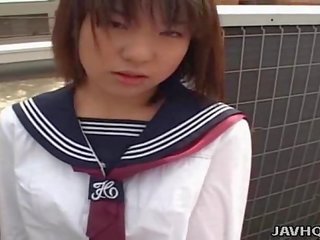 Japanese young daughter sucks phallus Uncensored