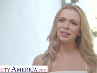 Naughty America - Tiffany Watson drains her friends husbands balls