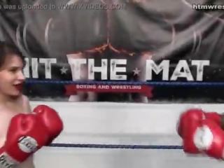 Black Male Boxing BEAST vs Tiny White daughter Ryona