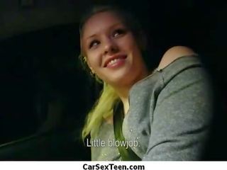 Car X rated movie teen hitchhiker hardcore pounded 10