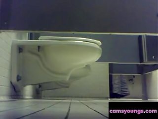 College Girls Toilet Spy, Free Webcam adult clip 3b: