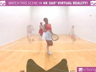 VR Bangers - DILLION and PRISTINE SCISSORING immediately following NAKED Racquetbal