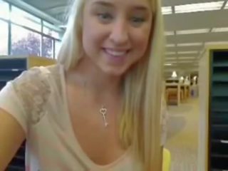 Teenager In Library leads Herself Squirt . My X-mas live webcam show: 4xcams.com