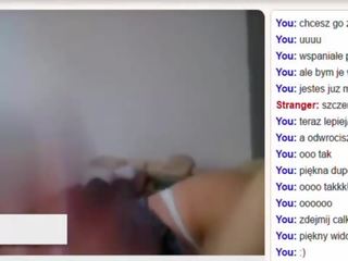 Polish teen schoolgirl masturbate on webcam omegle