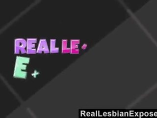 RealLesbianExposed - concupiscent Lesbians Fooling Around