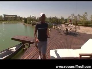 Rocco Siffredi Hooks Up a sweetheart at His Lake House