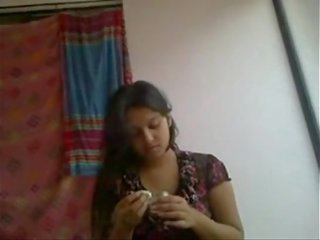 Indian IT lady living together with colleagu