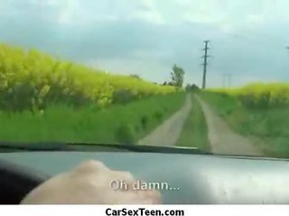Car porn teen hitchhiker hardcore pounded 20