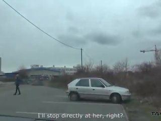 Takevan Angry slut dont want to leave the van immediately immediately afterwards fucked by libidinous stranger