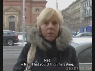 Czech Milf Gives a Head for a hot to trot cock
