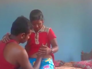Indian young couple sucking licking cum drinking terrific fuck dirty film act