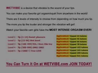 Busty Wants You to Use WETVIBE.com to Fuck Her Pussy til Cream