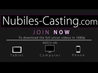 Nubiles Casting - peter hungry teen cums again and again